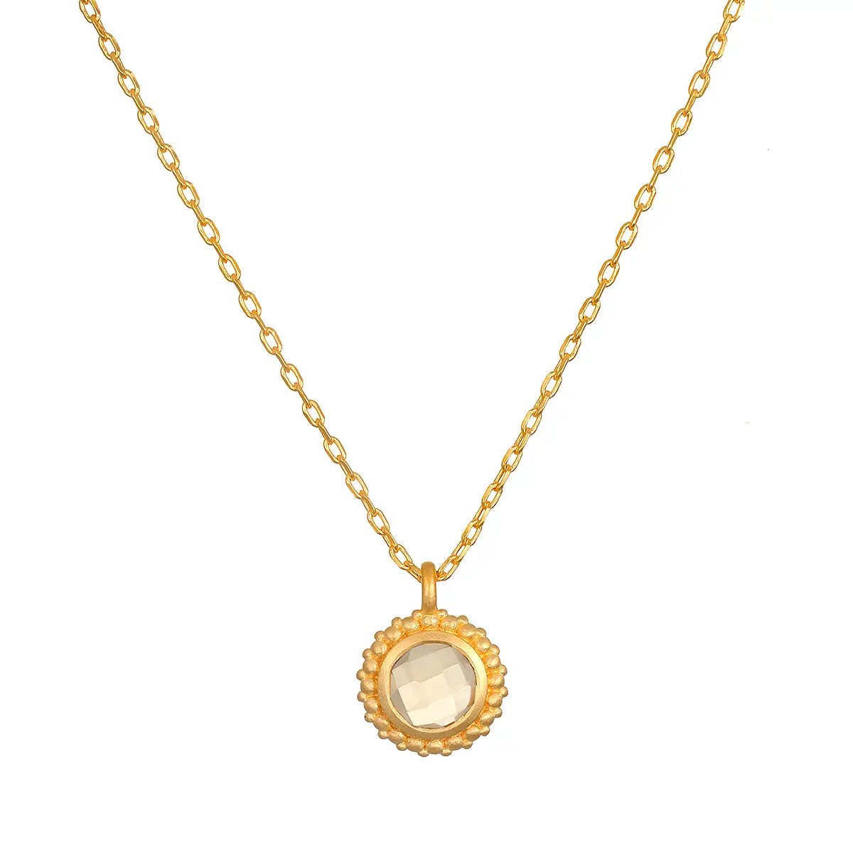 Citrine Holiday Necklace - Rivieratowel