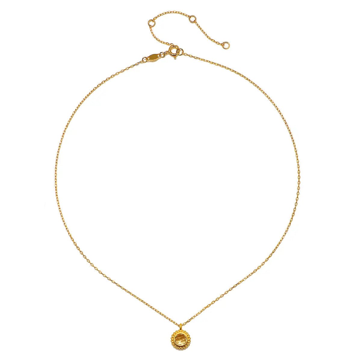 Citrine Holiday Necklace - Rivieratowel