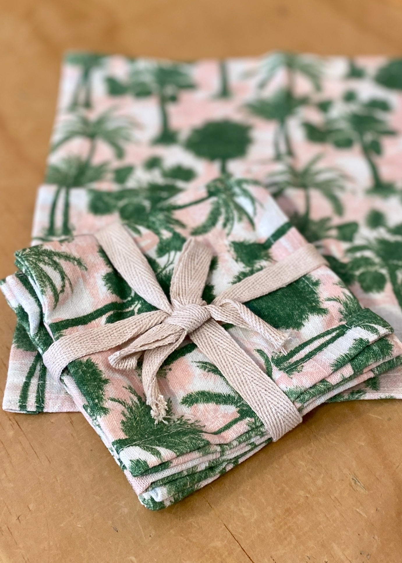 Cocktail Napkins Tropical Set of 4 - Rivieratowel