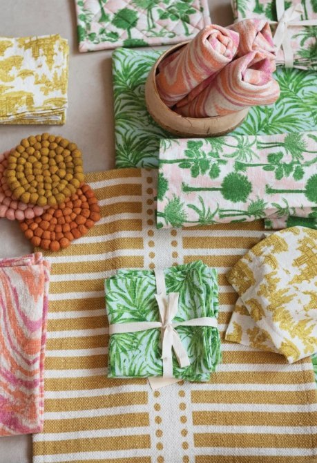Cocktail Napkins Tropical Set of 4 - Rivieratowel