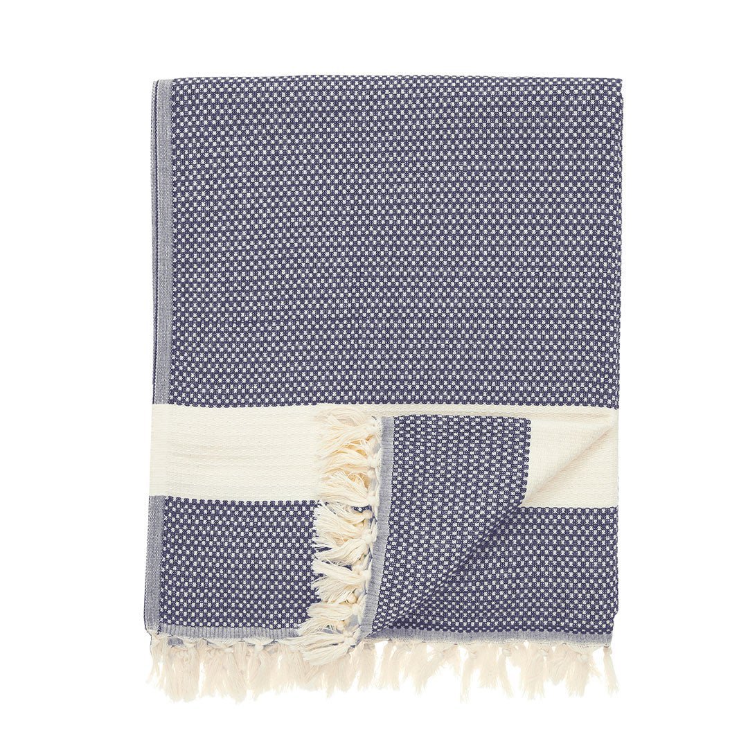 Cross Hatch Warm Woven Blankets - Rivieratowel