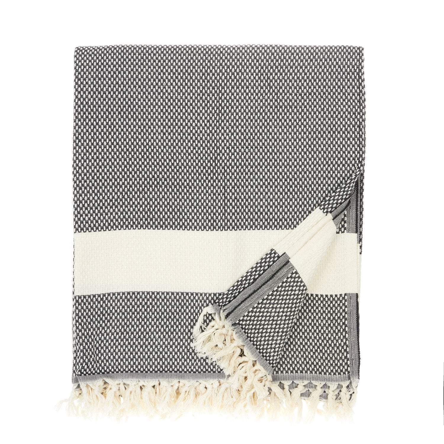 Cross Hatch Warm Woven Blankets - Rivieratowel