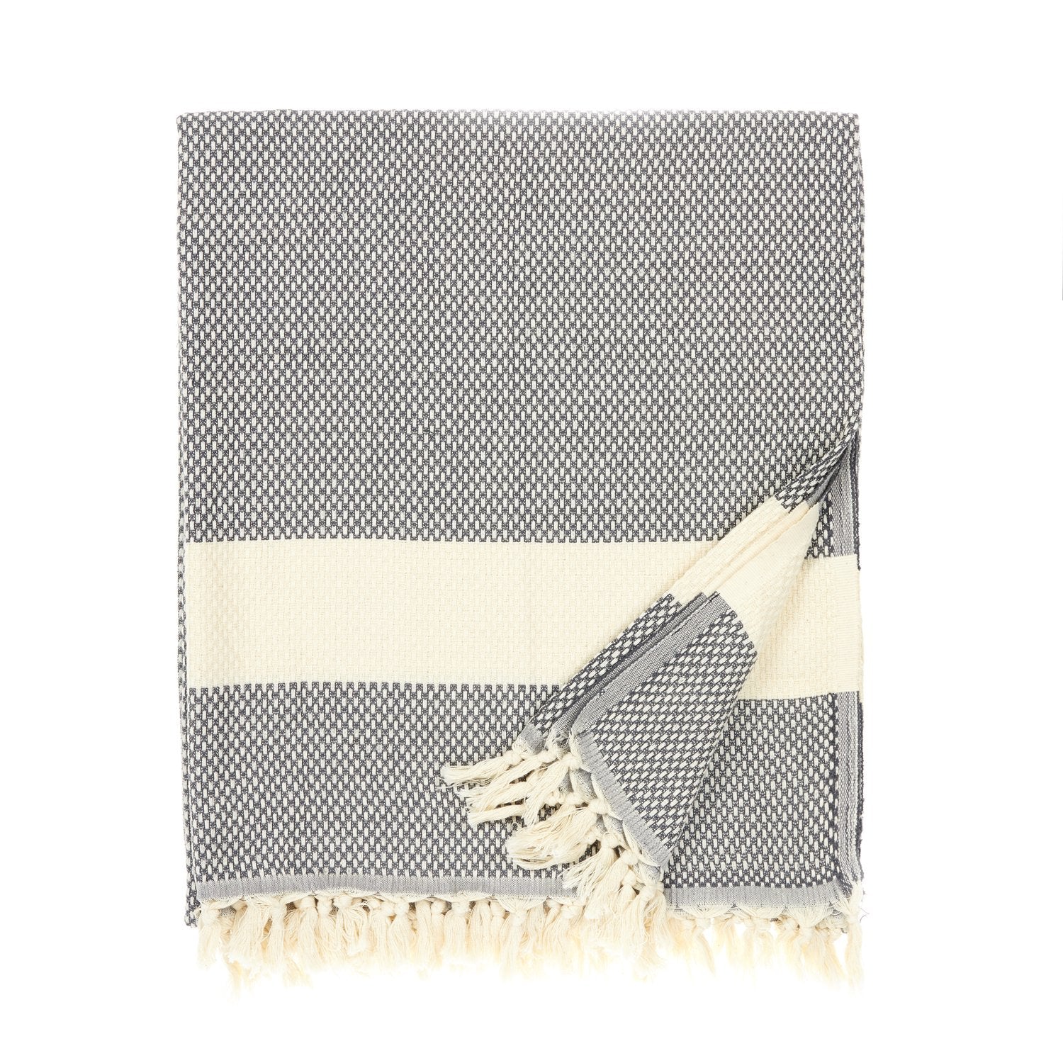 Cross Hatch Warm Woven Blankets - Rivieratowel