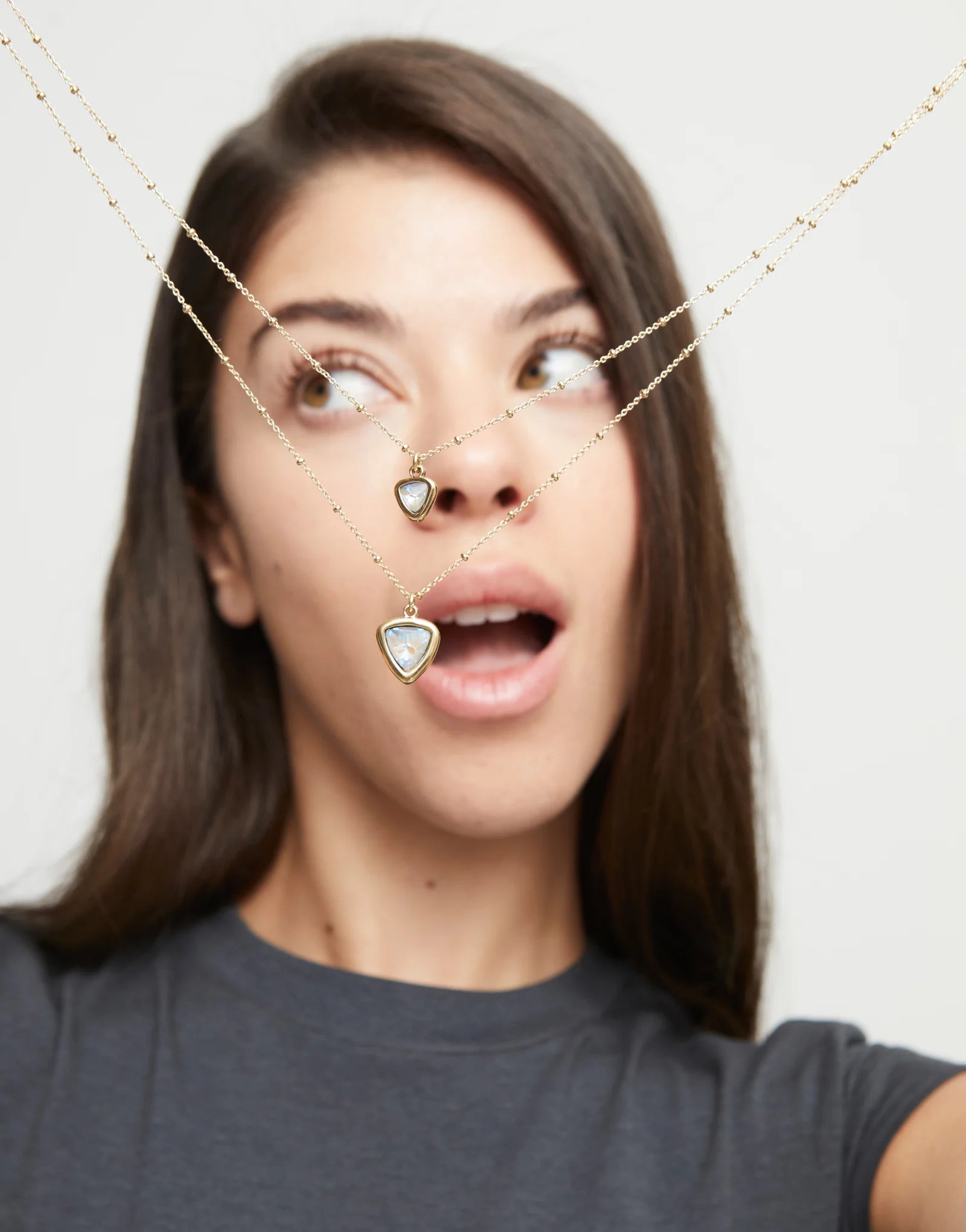 Ser Camaleon Dble Necklace