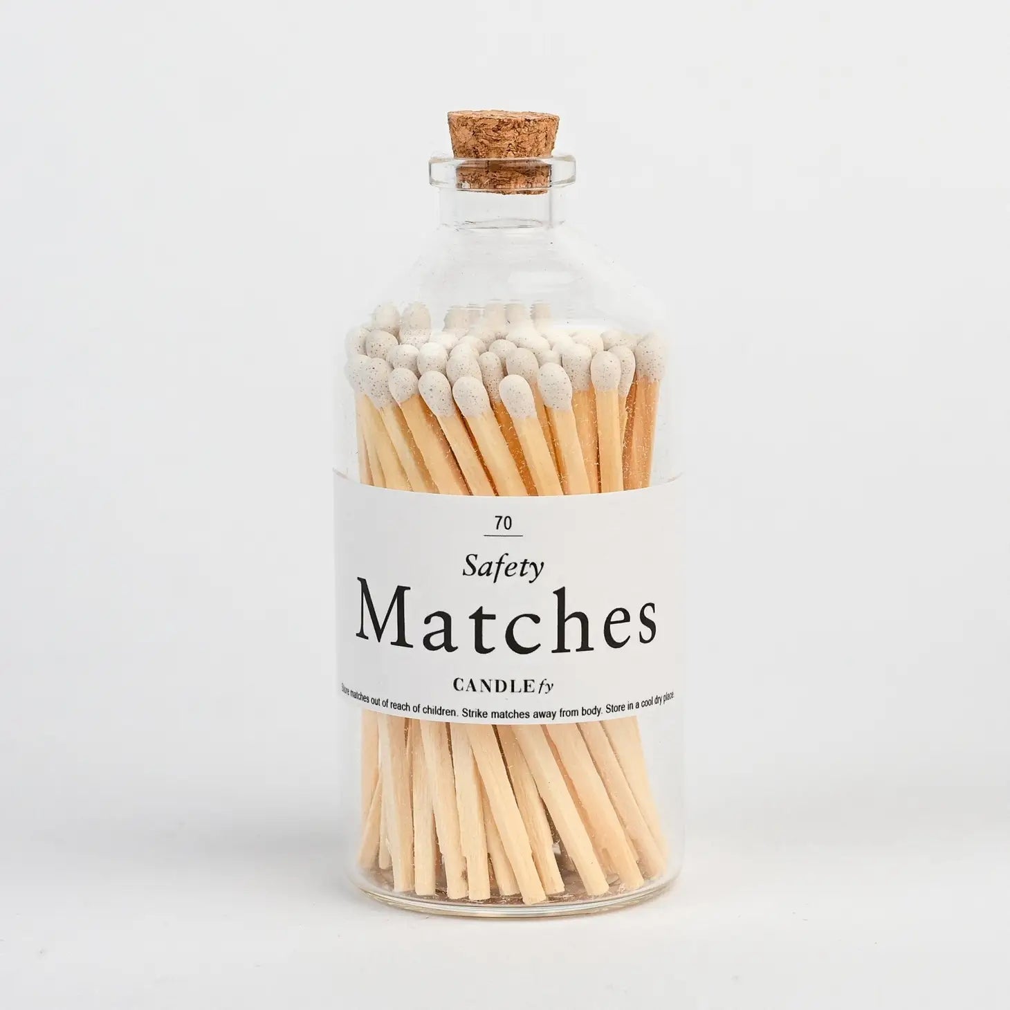 Decorative Matches in Glass Bottle - Rivieratowel