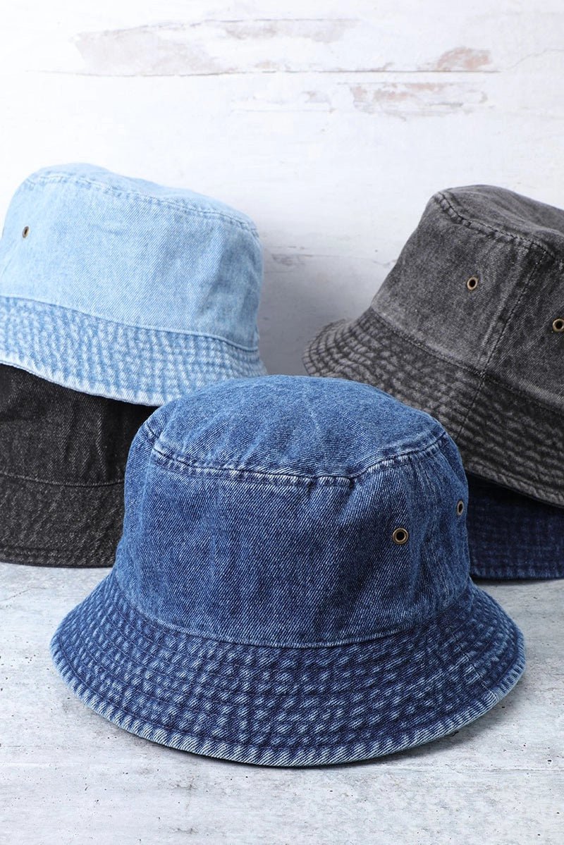 Denim Bucket Safari Boonie Hat - Rivieratowel