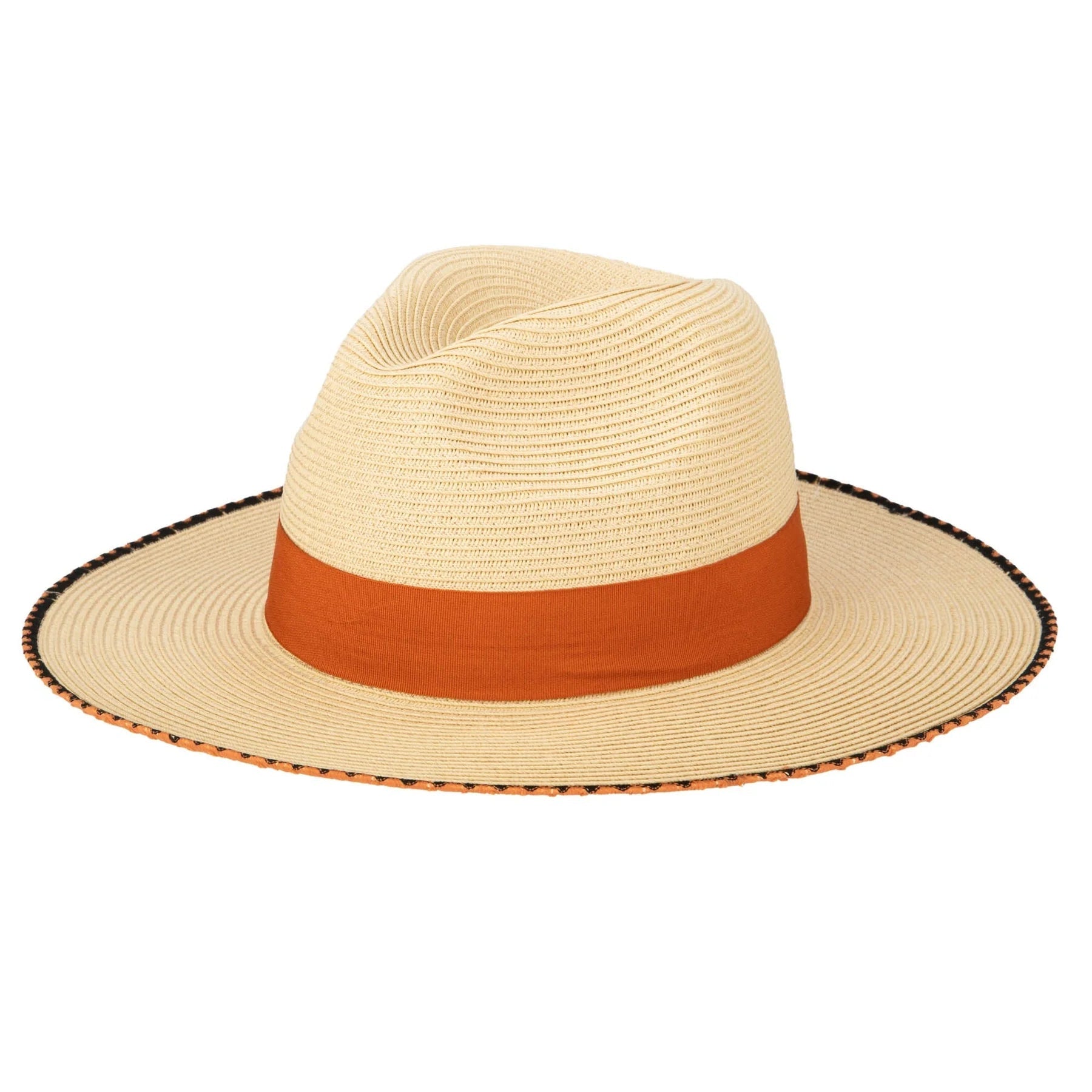 Desert Oasis - Ultrabraid Fedora with Embroidered Edge - Rivieratowel