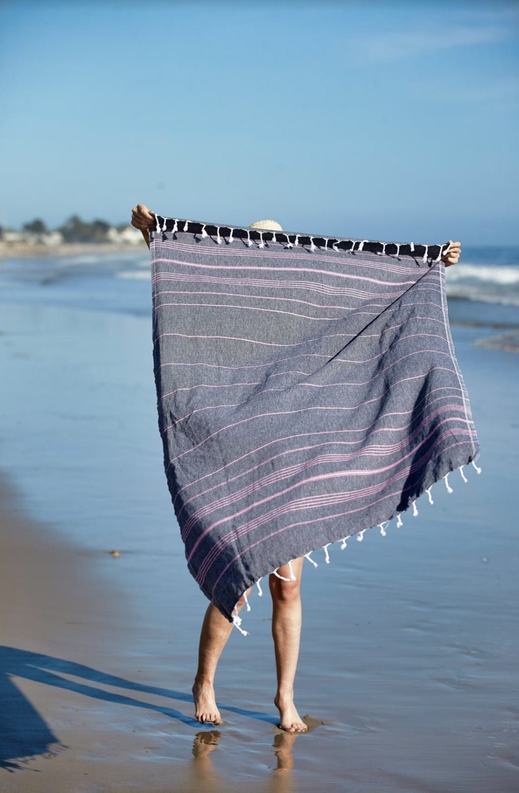 Essential III - Double Color Stripe Turkish Towel - Rivieratowel
