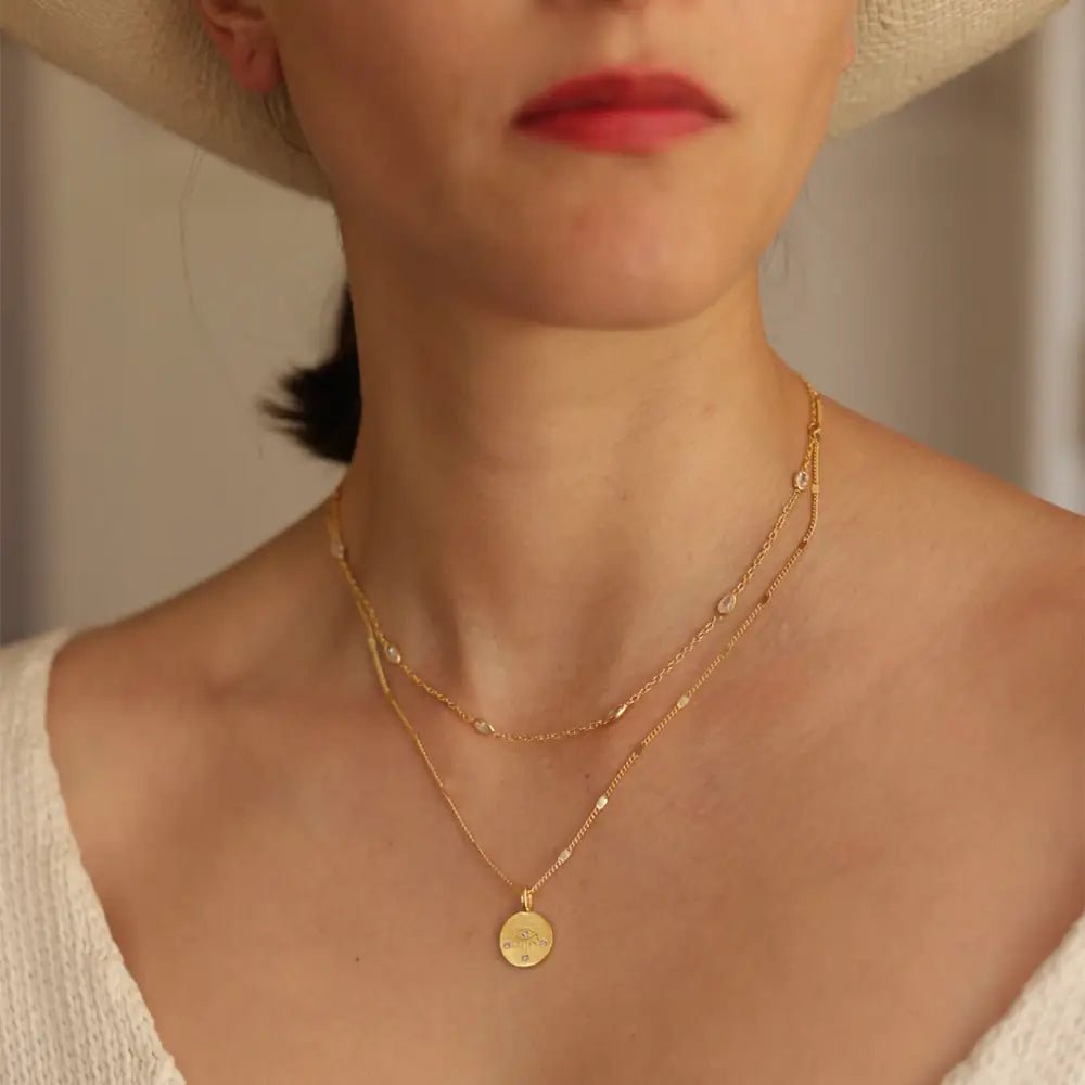 Eye of Protection Necklace - Rivieratowel
