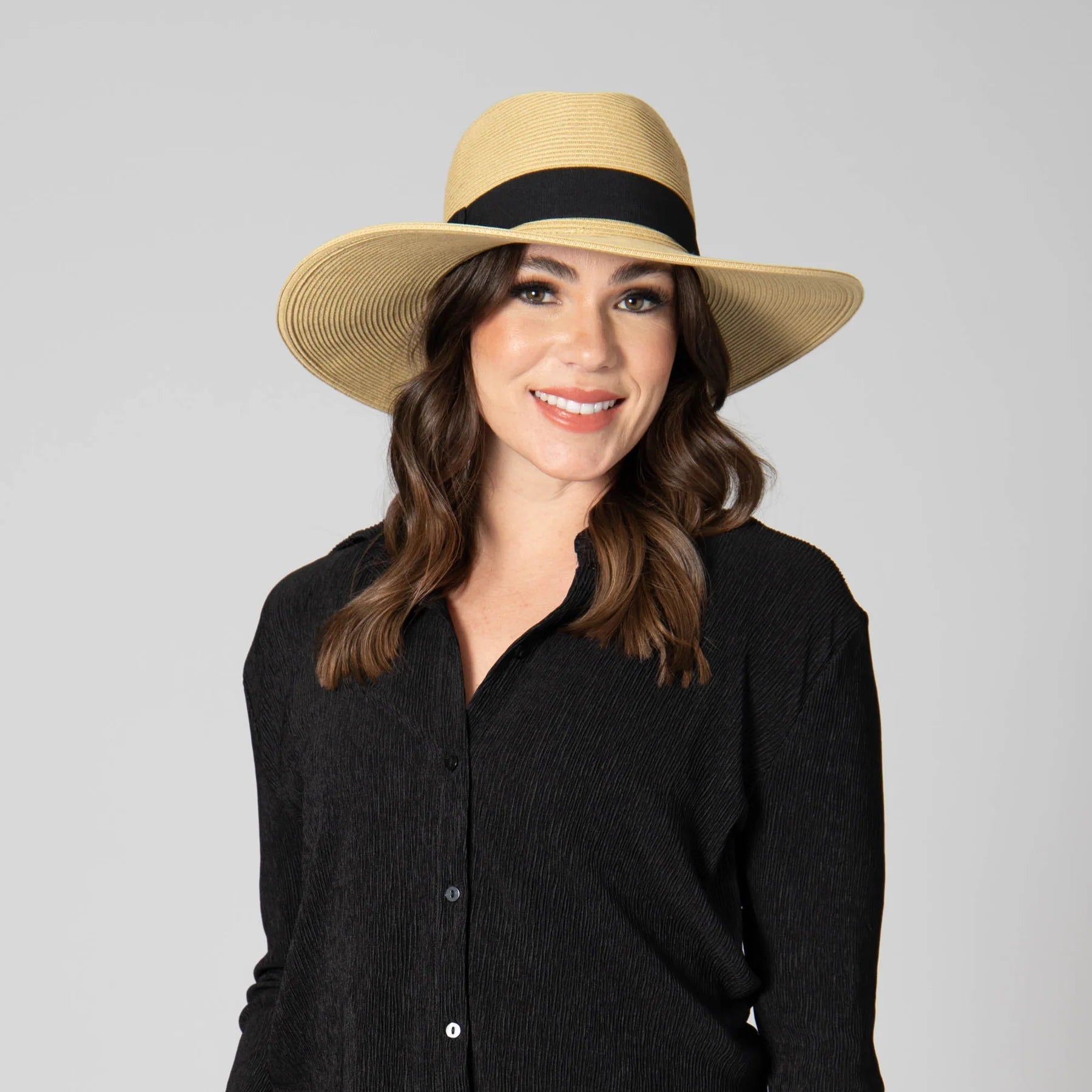 Fine Ultrabraid Wide Brim Fedora - Rivieratowel