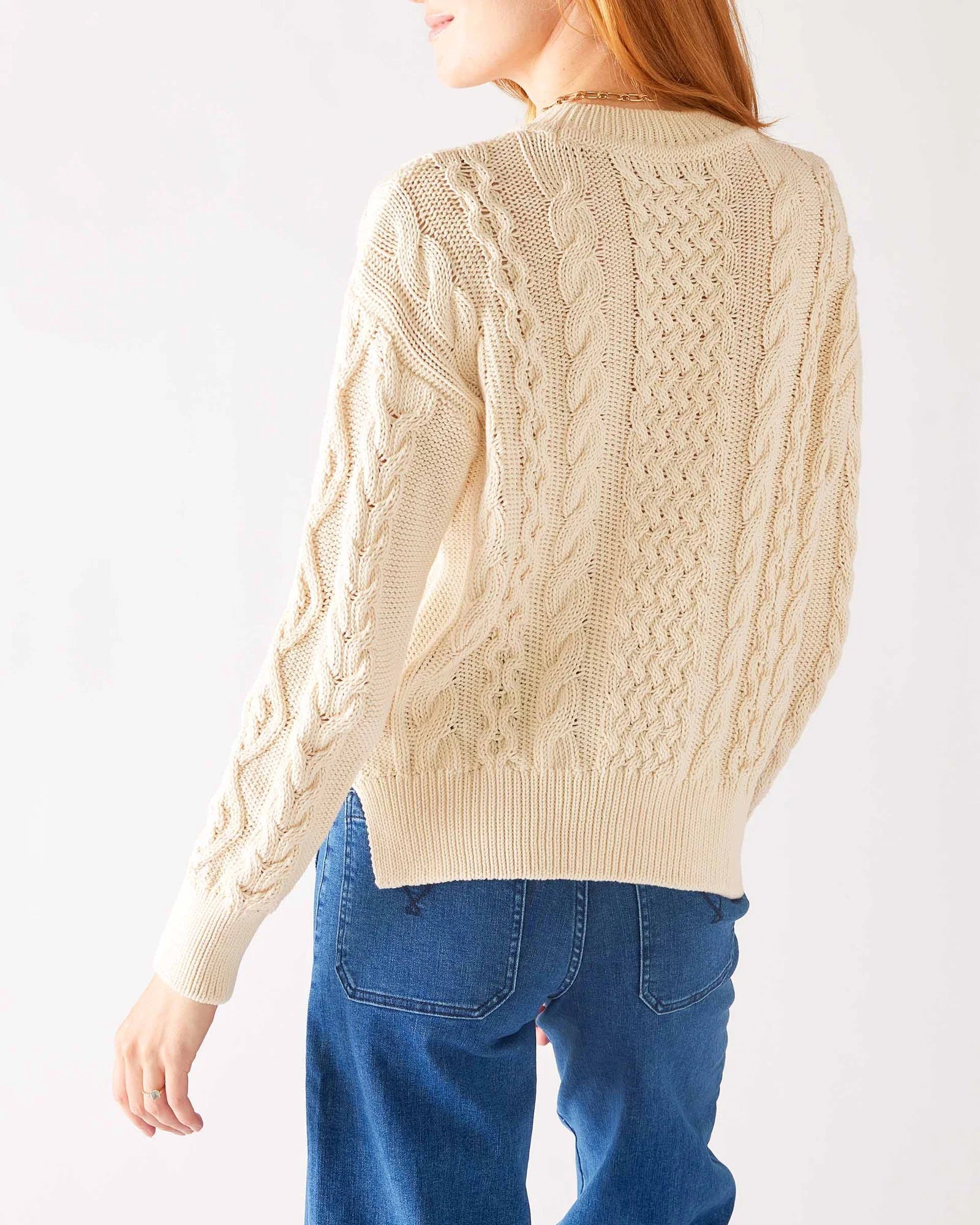 Fisherman Crewneck Pullover - Rivieratowel