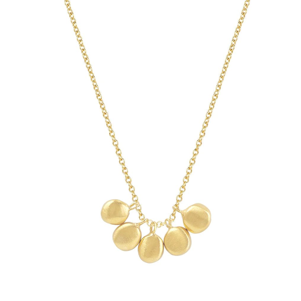 Five Tiny Discs Necklace - Rivieratowel