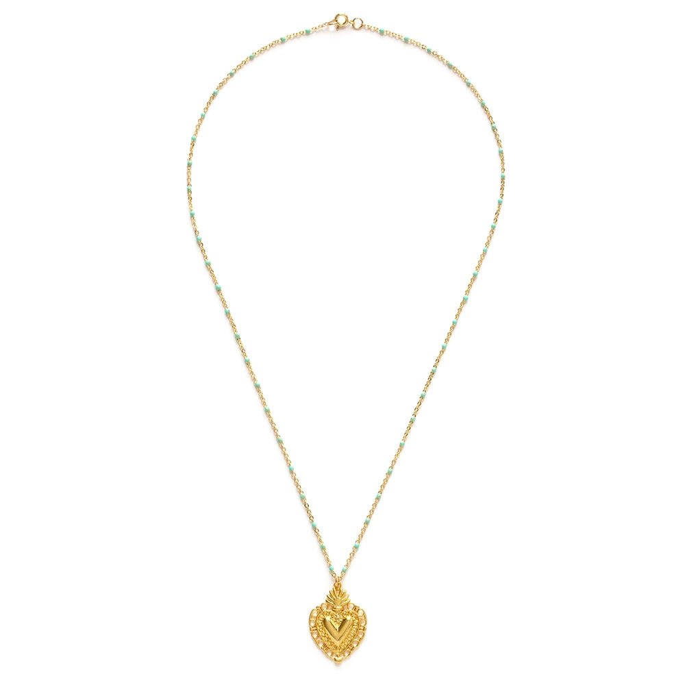 Flame of Love Necklace - Rivieratowel