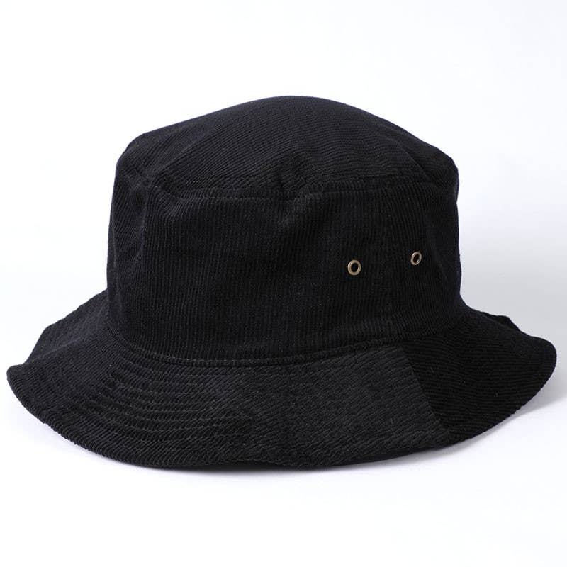 Foldable Corduroy Bucket Hat - Rivieratowel