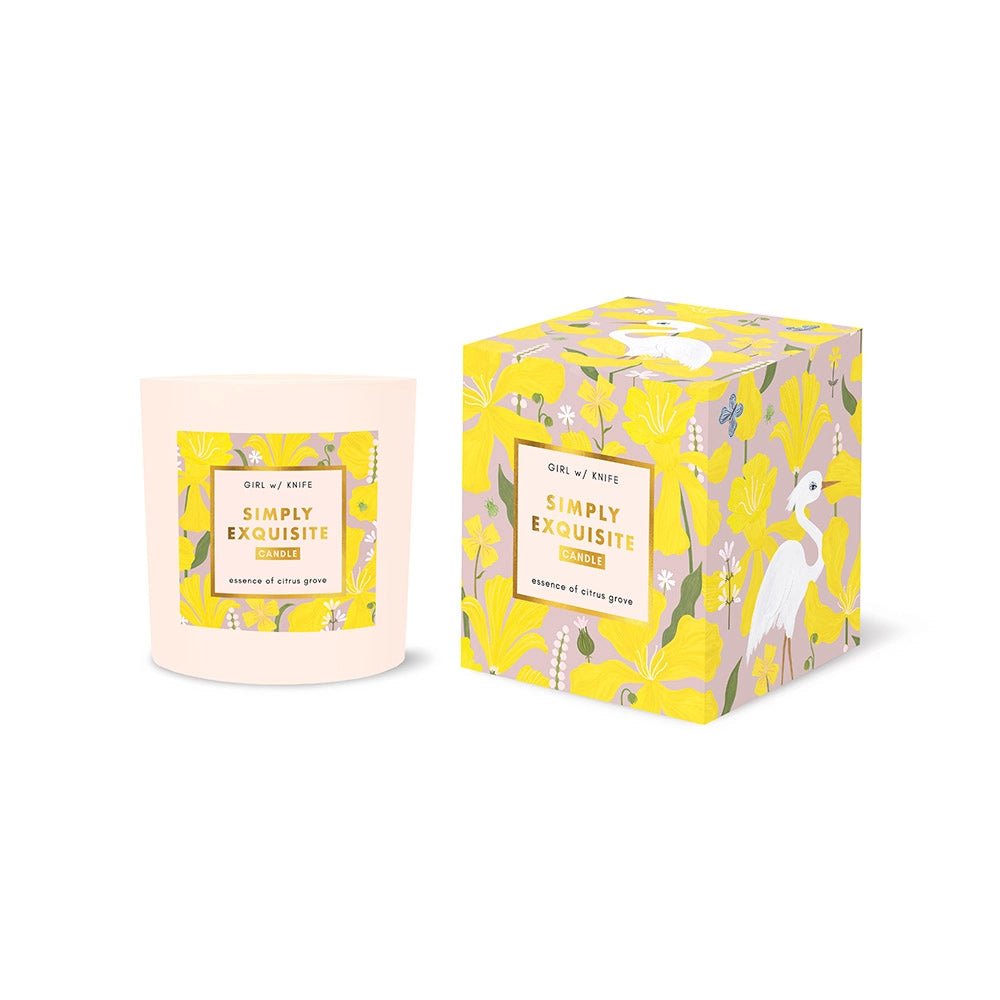 Girl with Knife Candle - Rivieratowel
