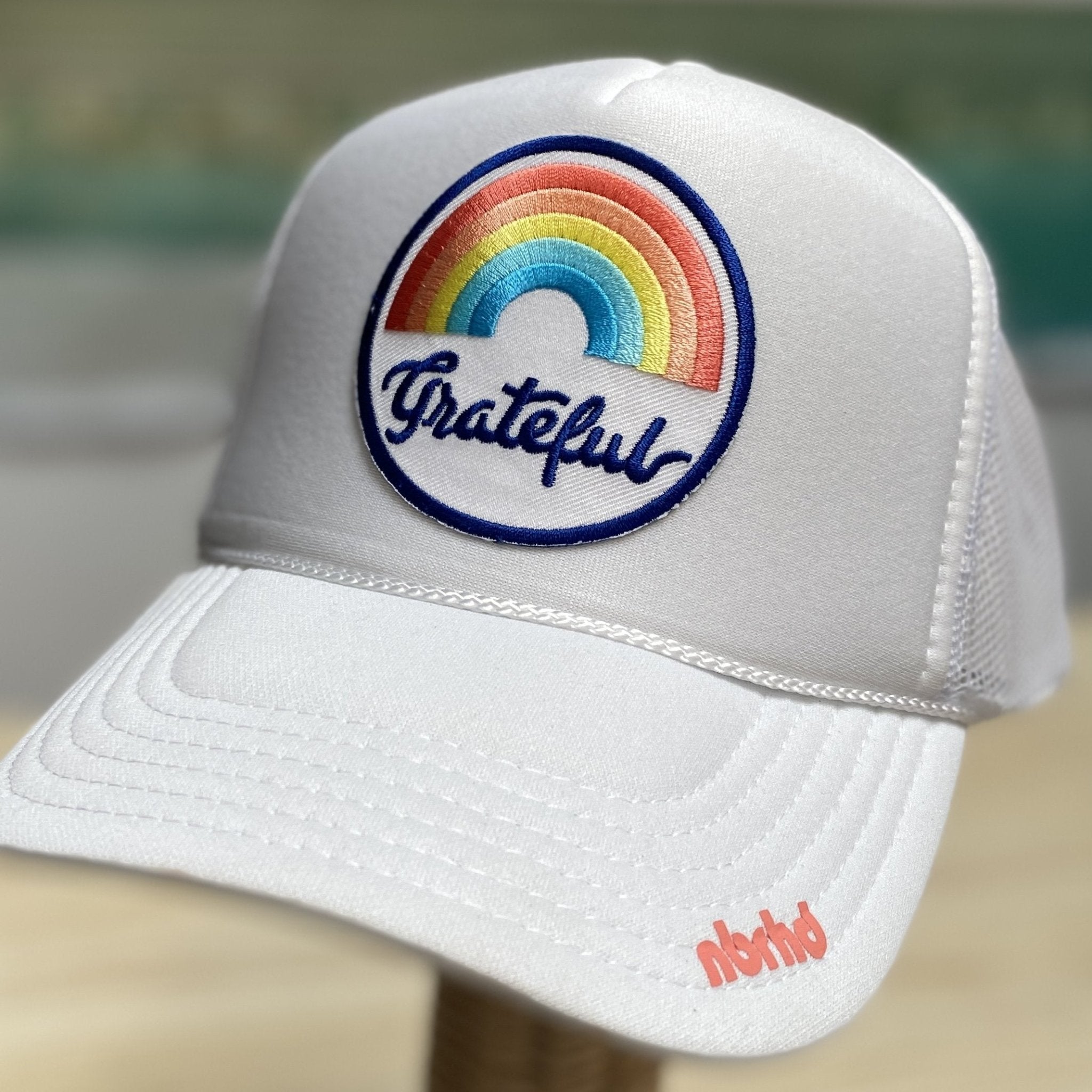 Grateful Patch Trucker Hat - Rivieratowel