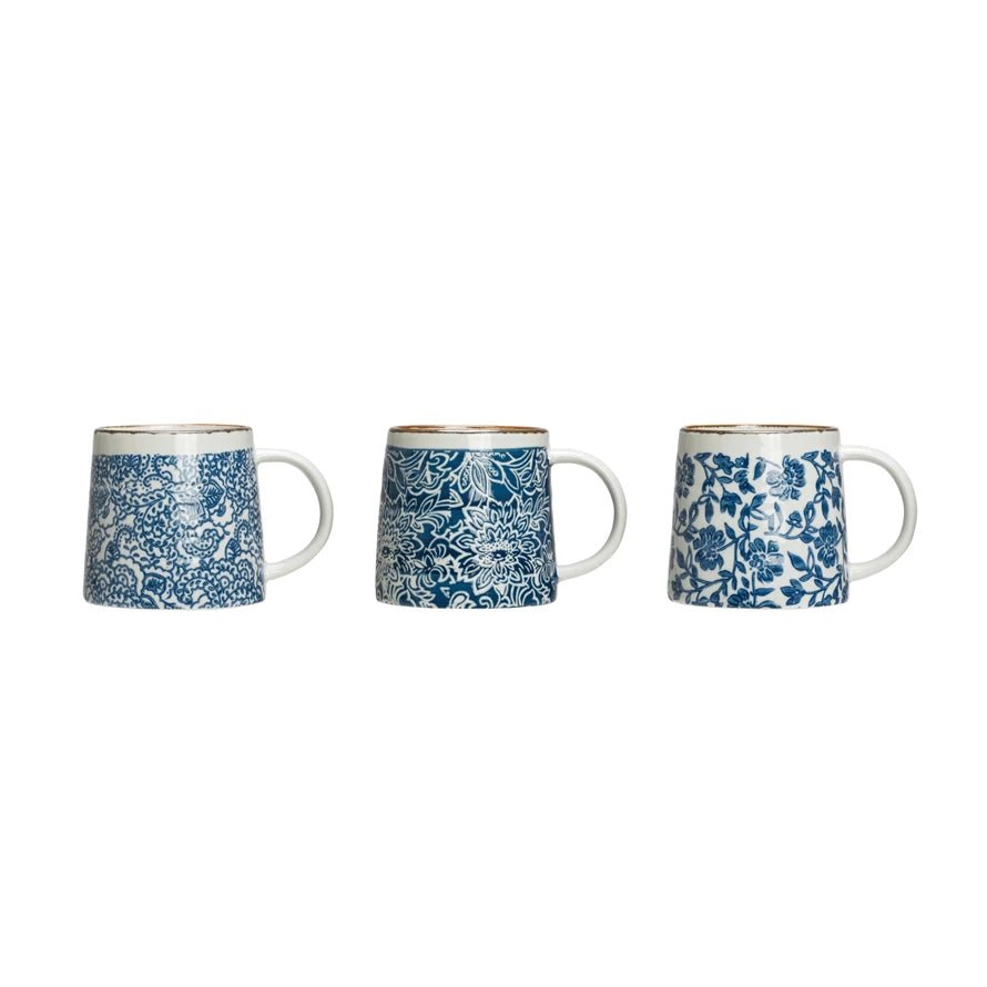 Hand - Stamped Mug - Rivieratowel