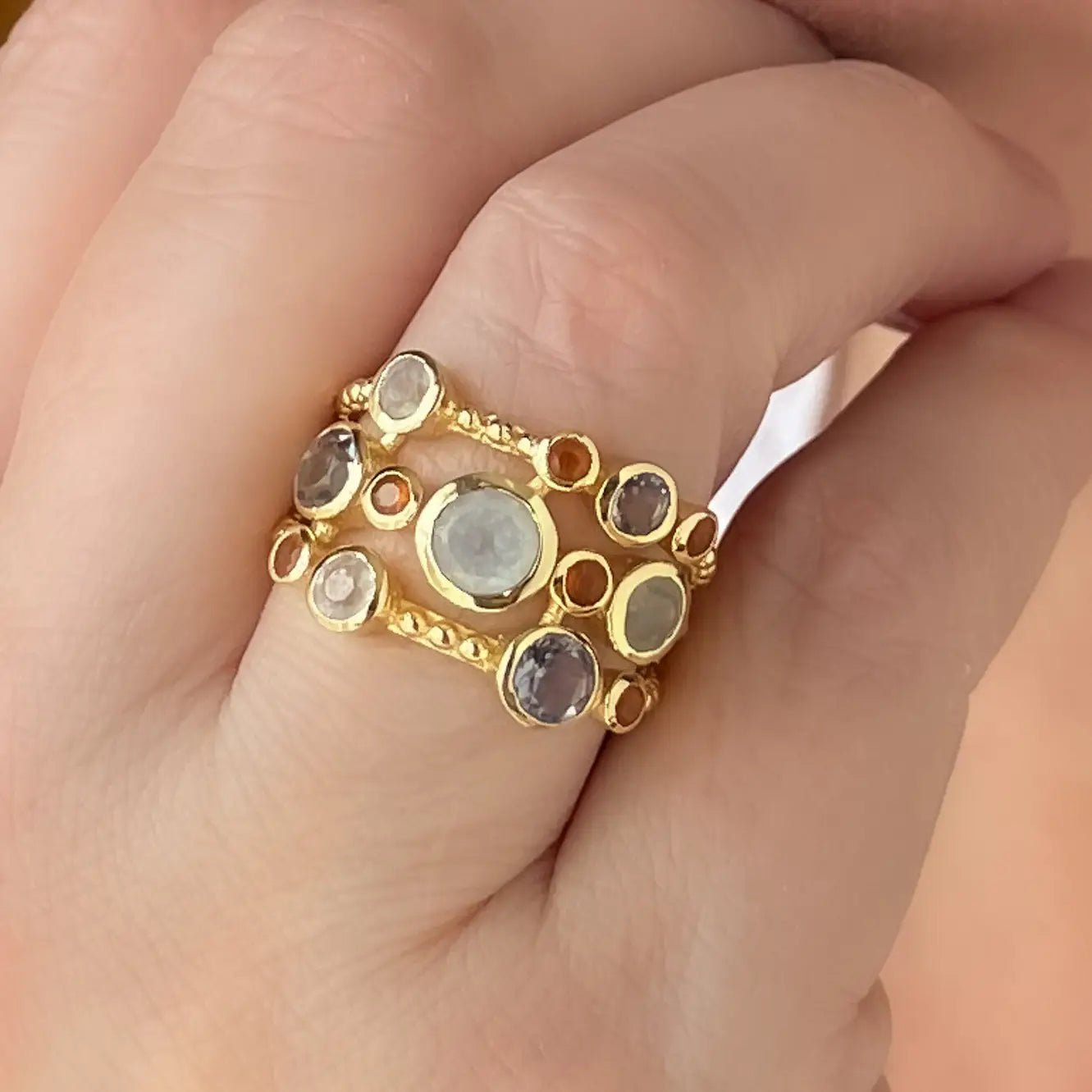 Harmony Multi - Stone Ring - Rivieratowel