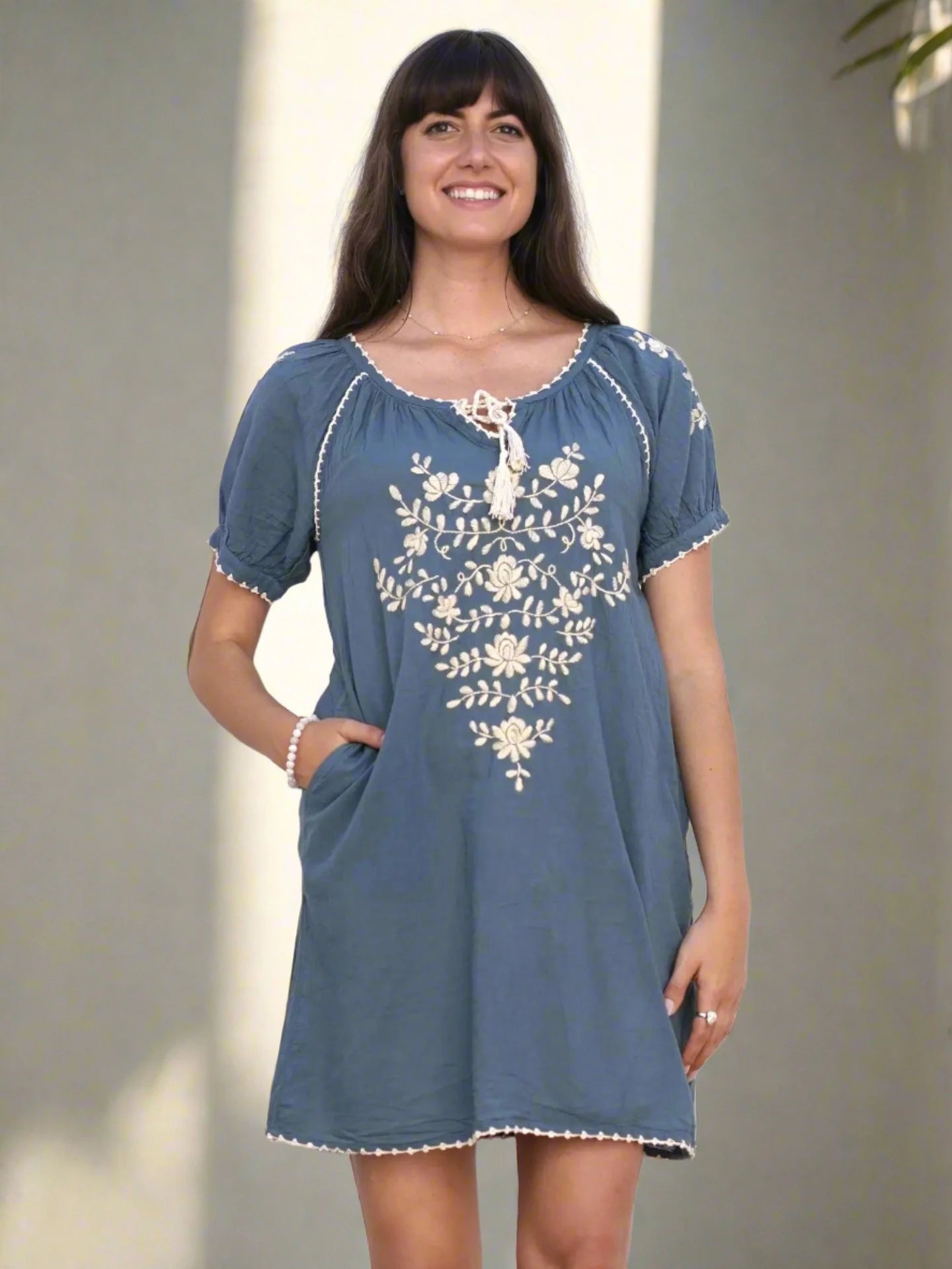 Hazel Mini Dress - Rivieratowel
