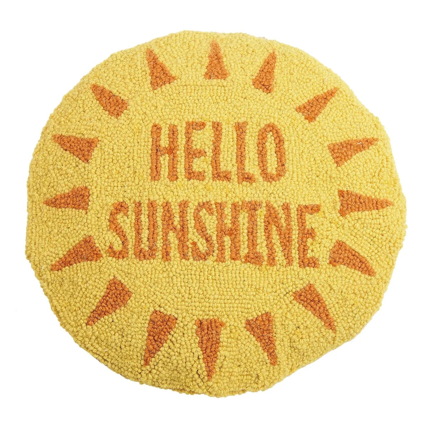 Hello Sunshine - Circular Hook Pillow - Rivieratowel