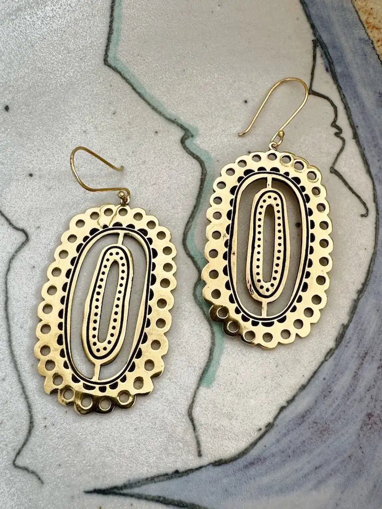 Lacey Earrings - Rivieratowel