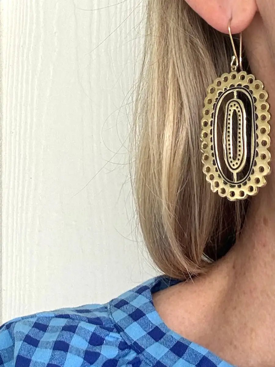 Lacey Earrings - Rivieratowel