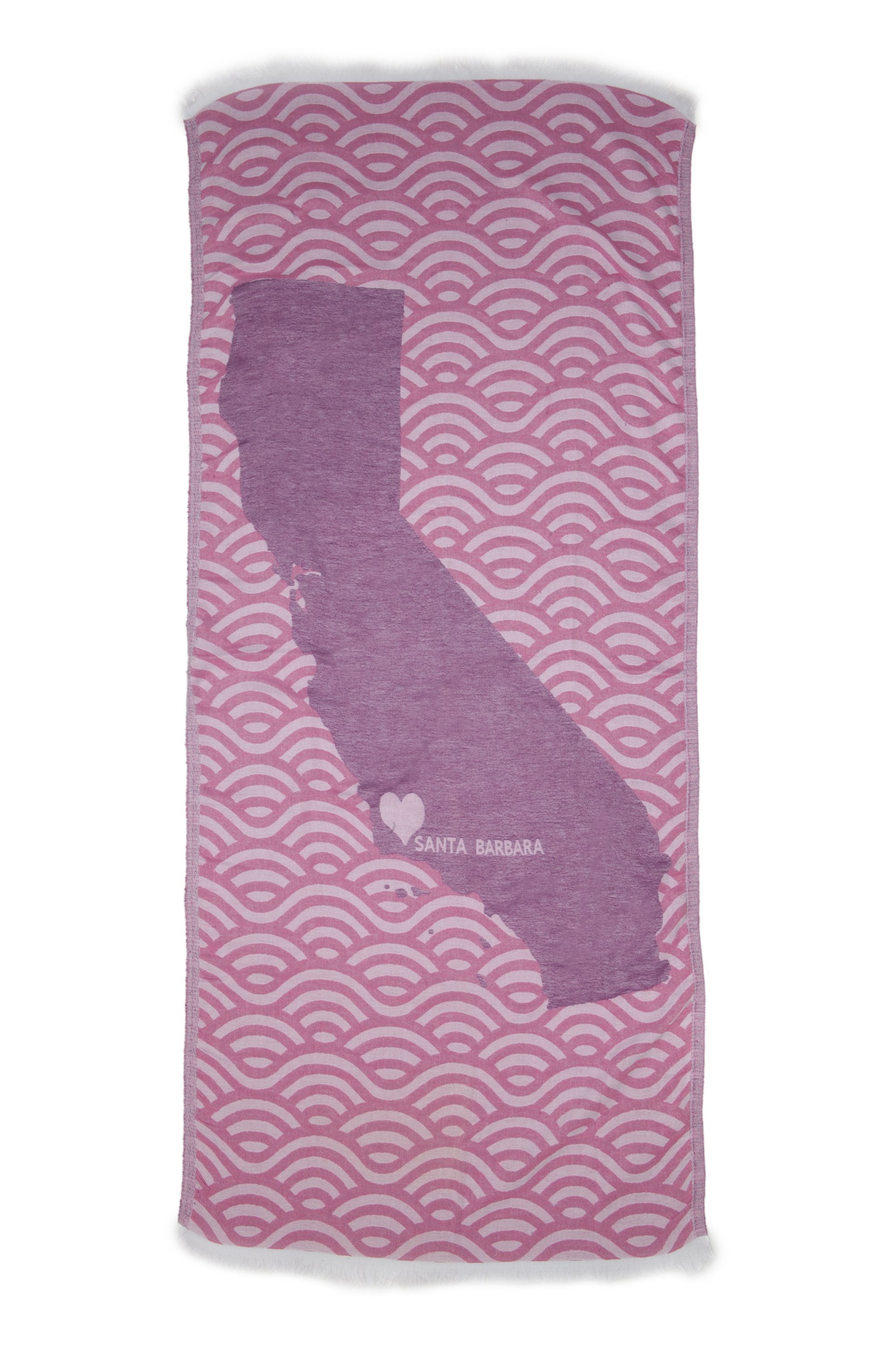 LOVE from Santa Barbara Beach Towels - Rivieratowel