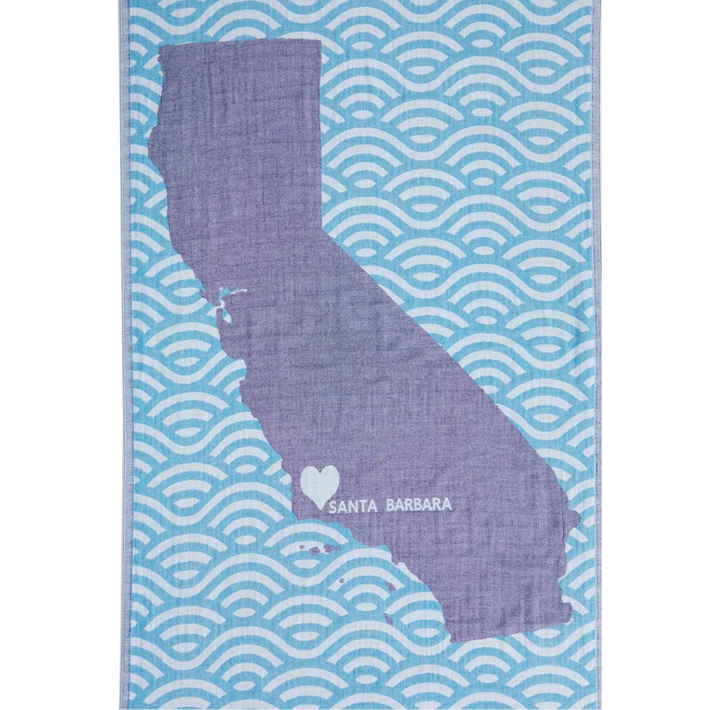 LOVE from Santa Barbara Beach Towels - Rivieratowel