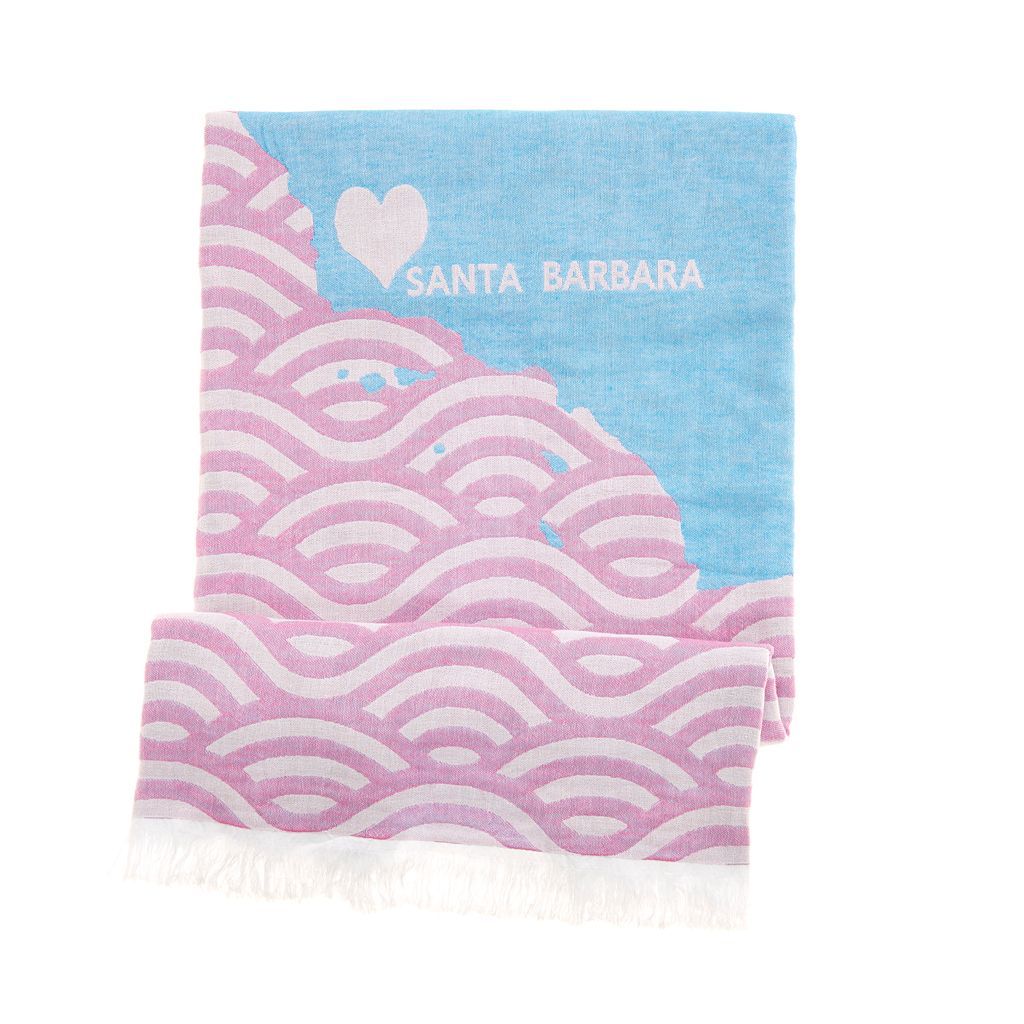 LOVE from Santa Barbara Beach Towels - Rivieratowel