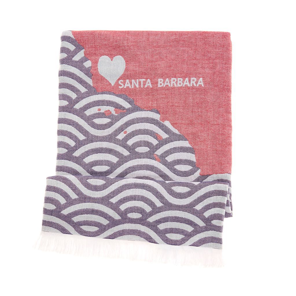 LOVE from Santa Barbara Beach Towels - Rivieratowel