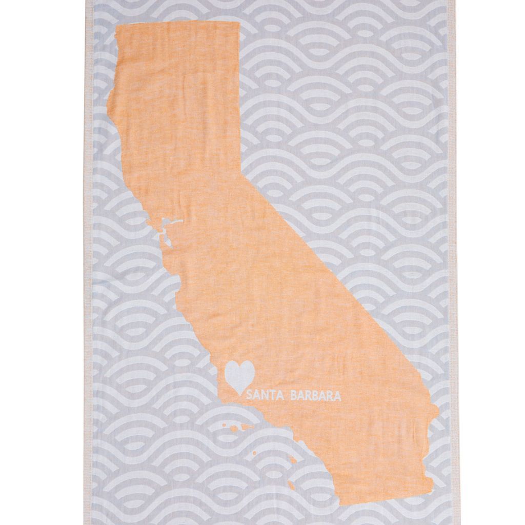 LOVE from Santa Barbara Beach Towels - Rivieratowel
