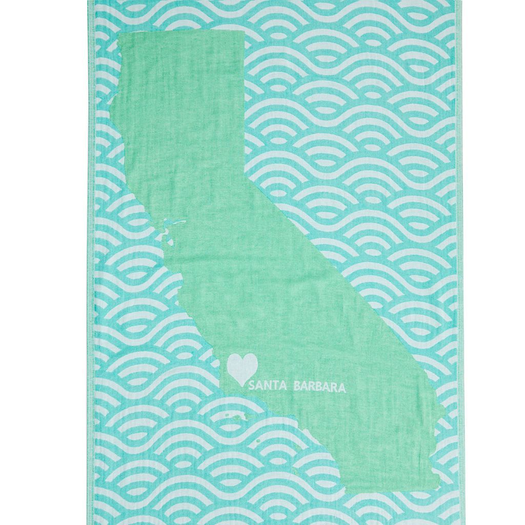 LOVE from Santa Barbara Beach Towels - Rivieratowel