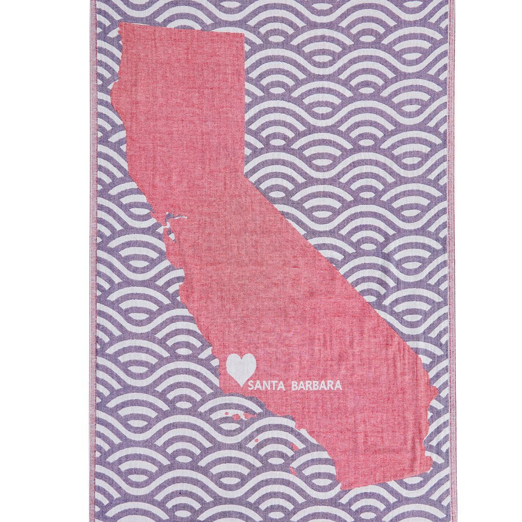 LOVE from Santa Barbara Beach Towels - Rivieratowel