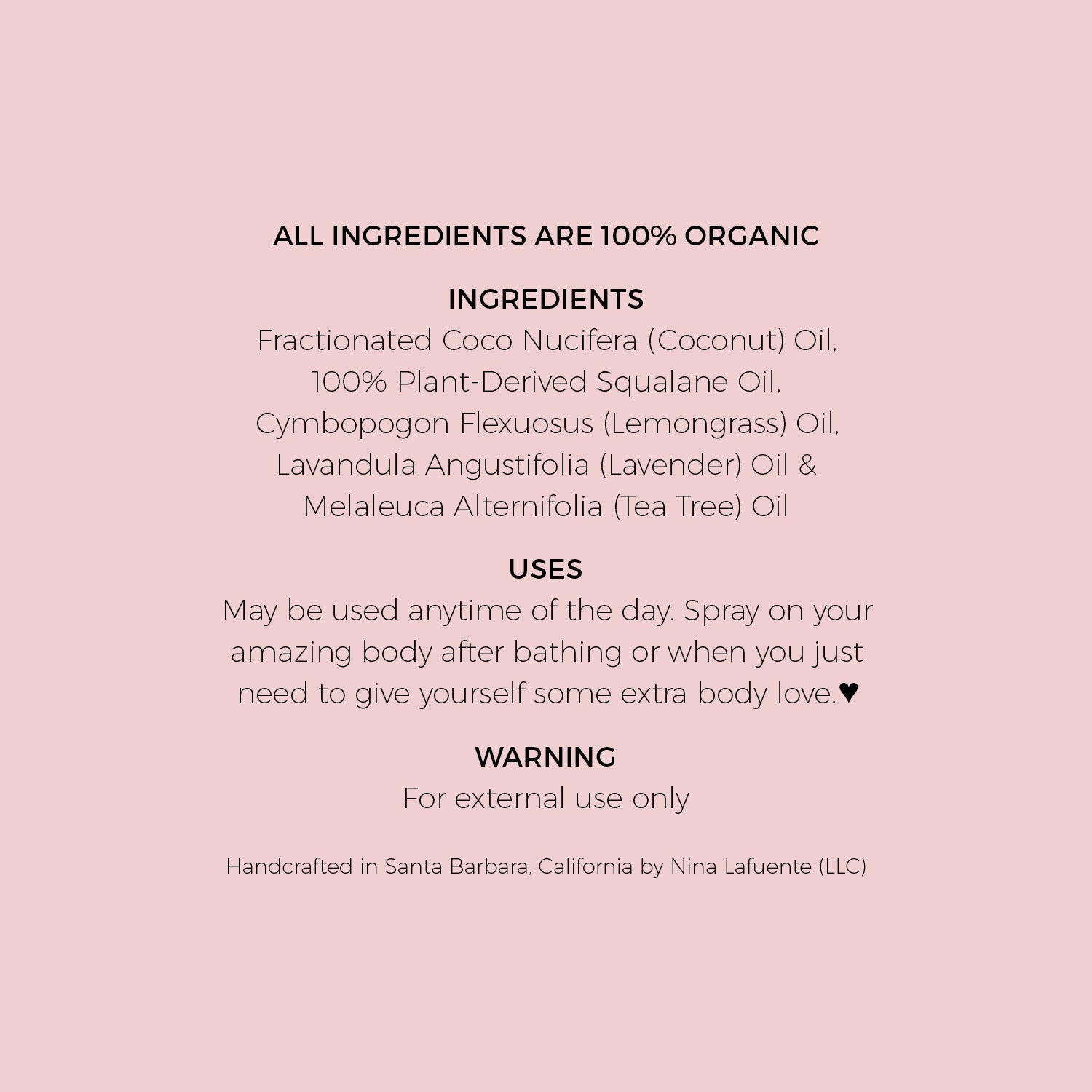 Love Your Body Oil - Rivieratowel