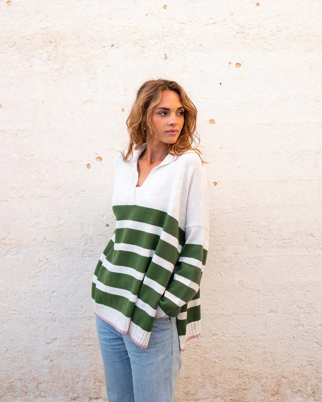 Marina Polo Sweater - Rivieratowel