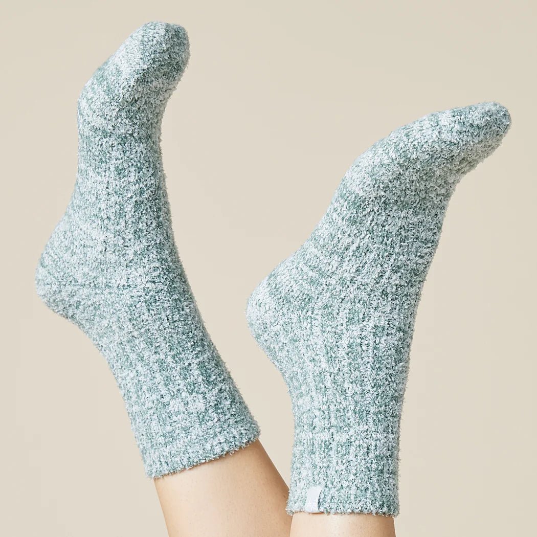 Marshmallow Crew Socks - Rivieratowel