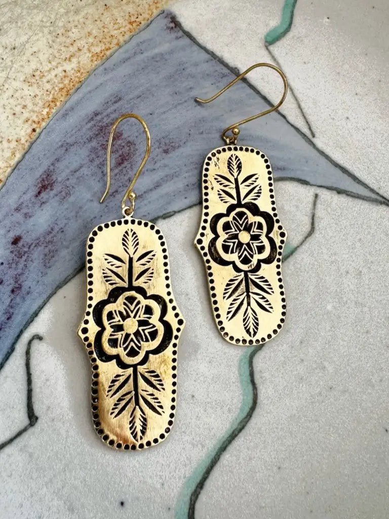 Natalie Earrings - Rivieratowel