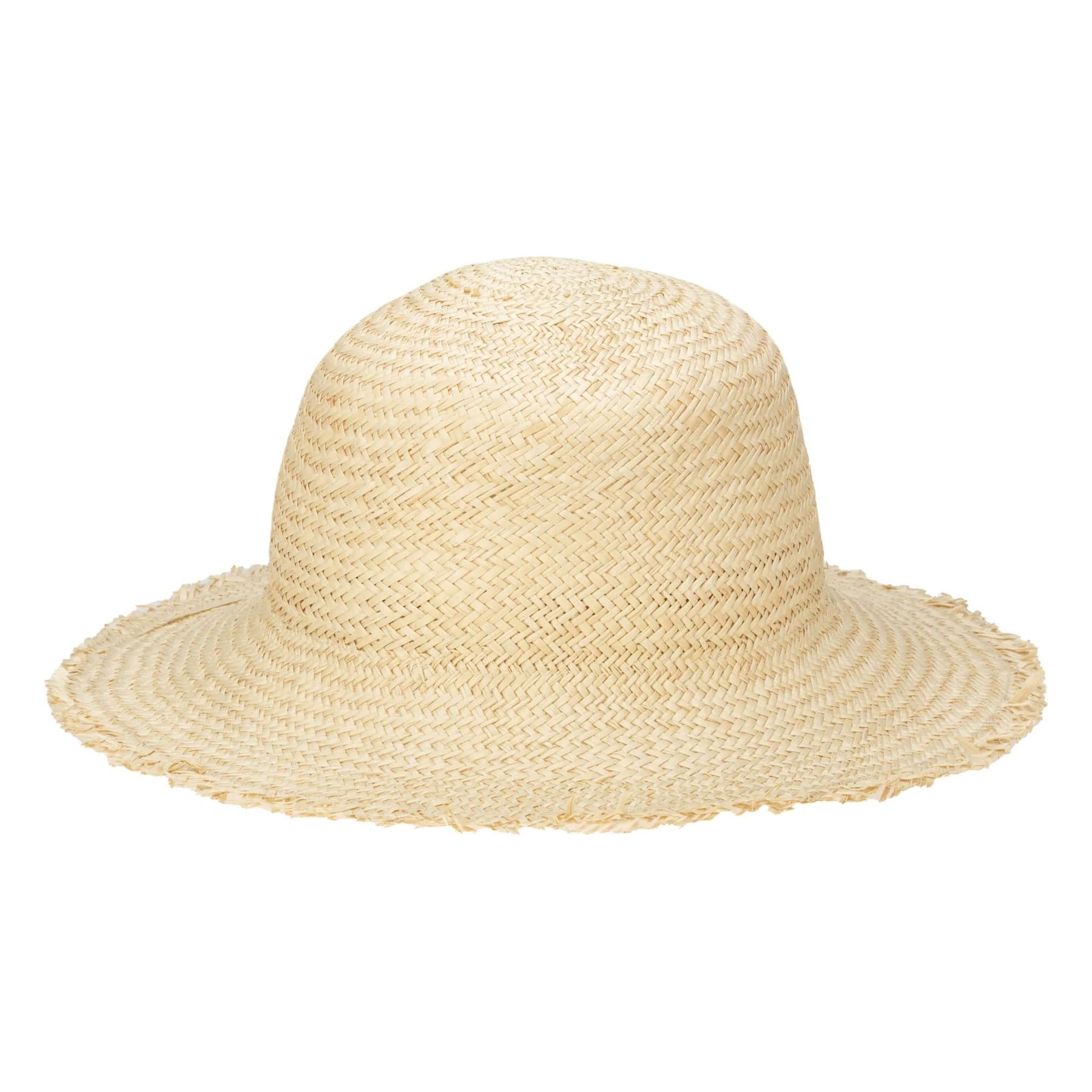 Naturalist - Palm Straw Bucket with Raw Edge - Rivieratowel