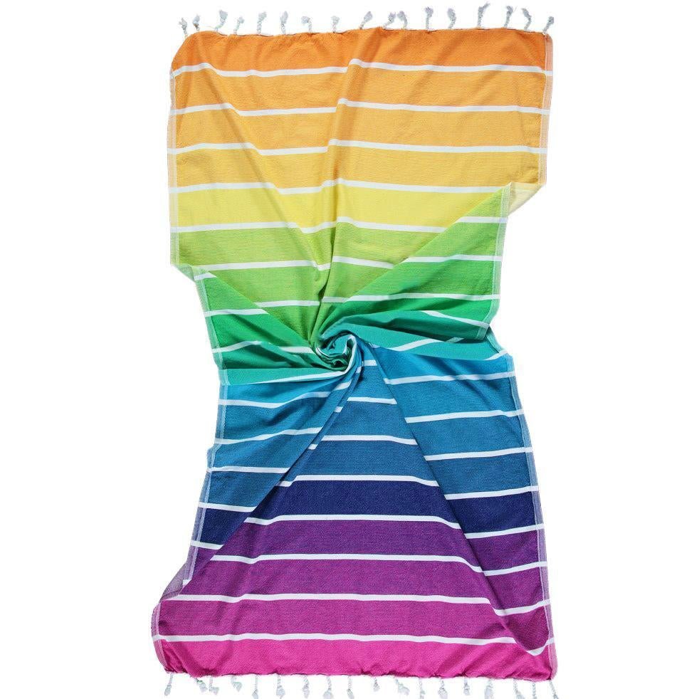 Neapolitan Rainbow Turkish Towel - Rivieratowel