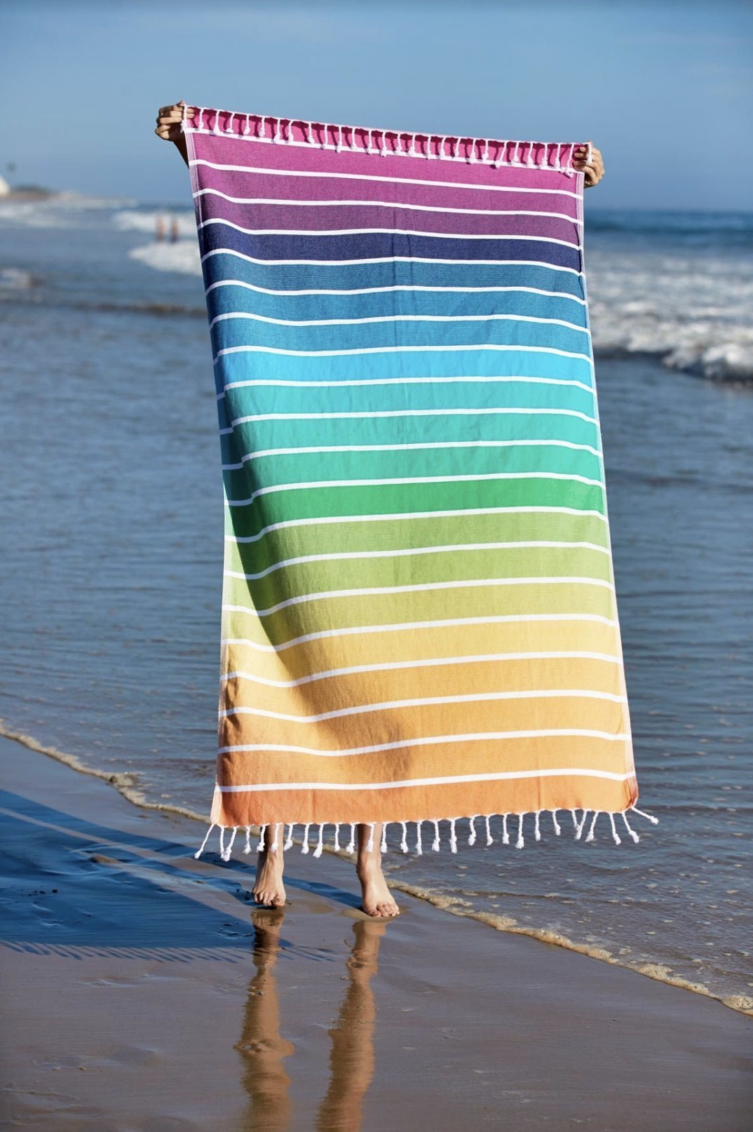 Neapolitan Rainbow Turkish Towel - Rivieratowel