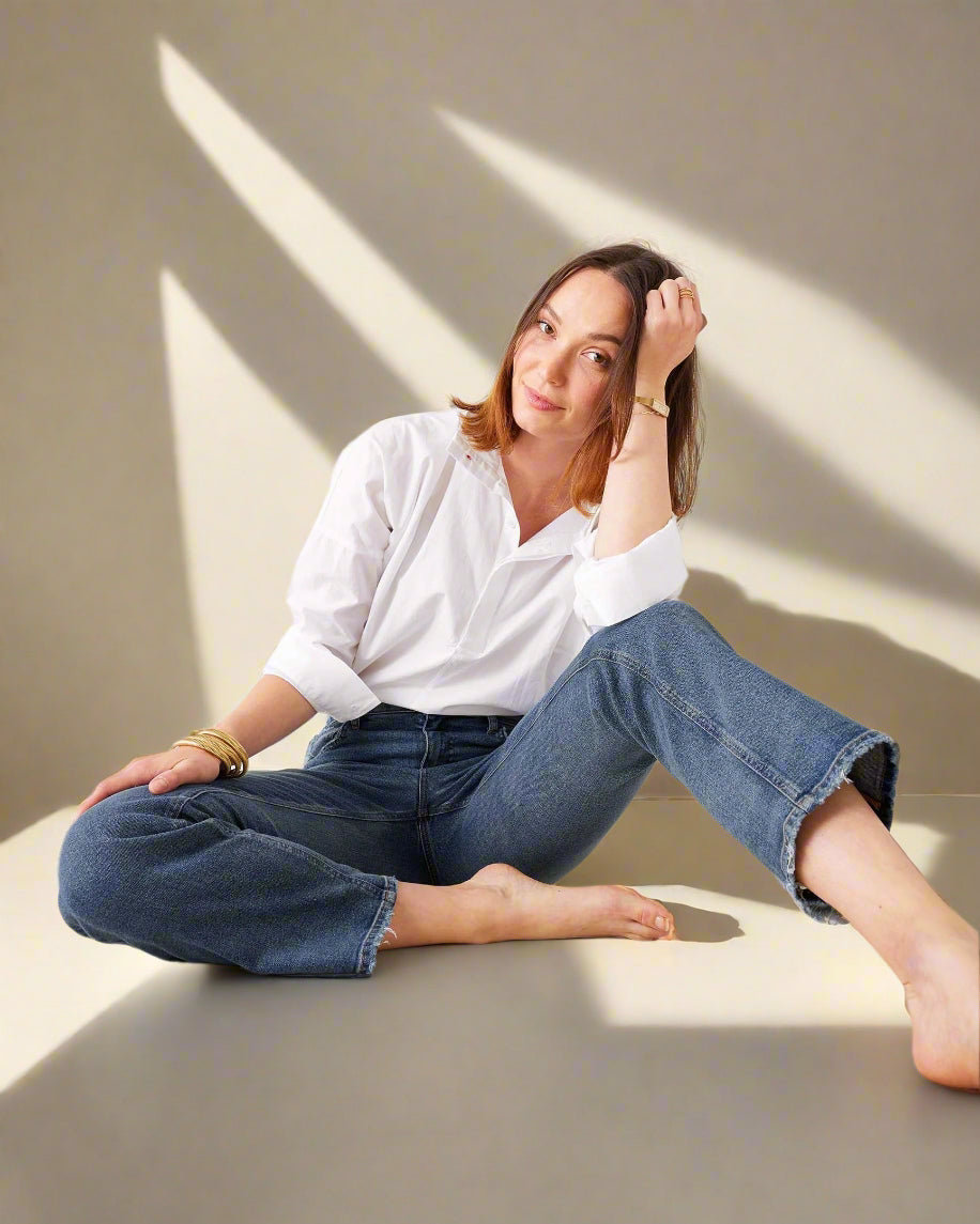 Nomad Bessie Straight Leg Denim - Rivieratowel