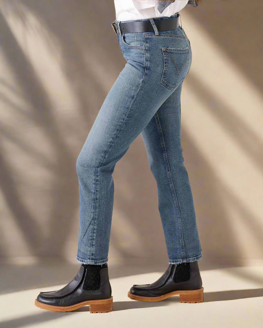 Nomad Bessie Straight Leg Denim - Rivieratowel