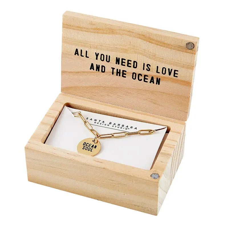 Ocean Soul Link Necklace - Rivieratowel