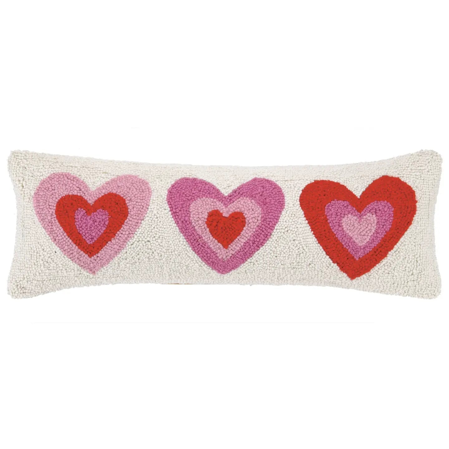 Pink Hearts Hook Pillow - Rivieratowel