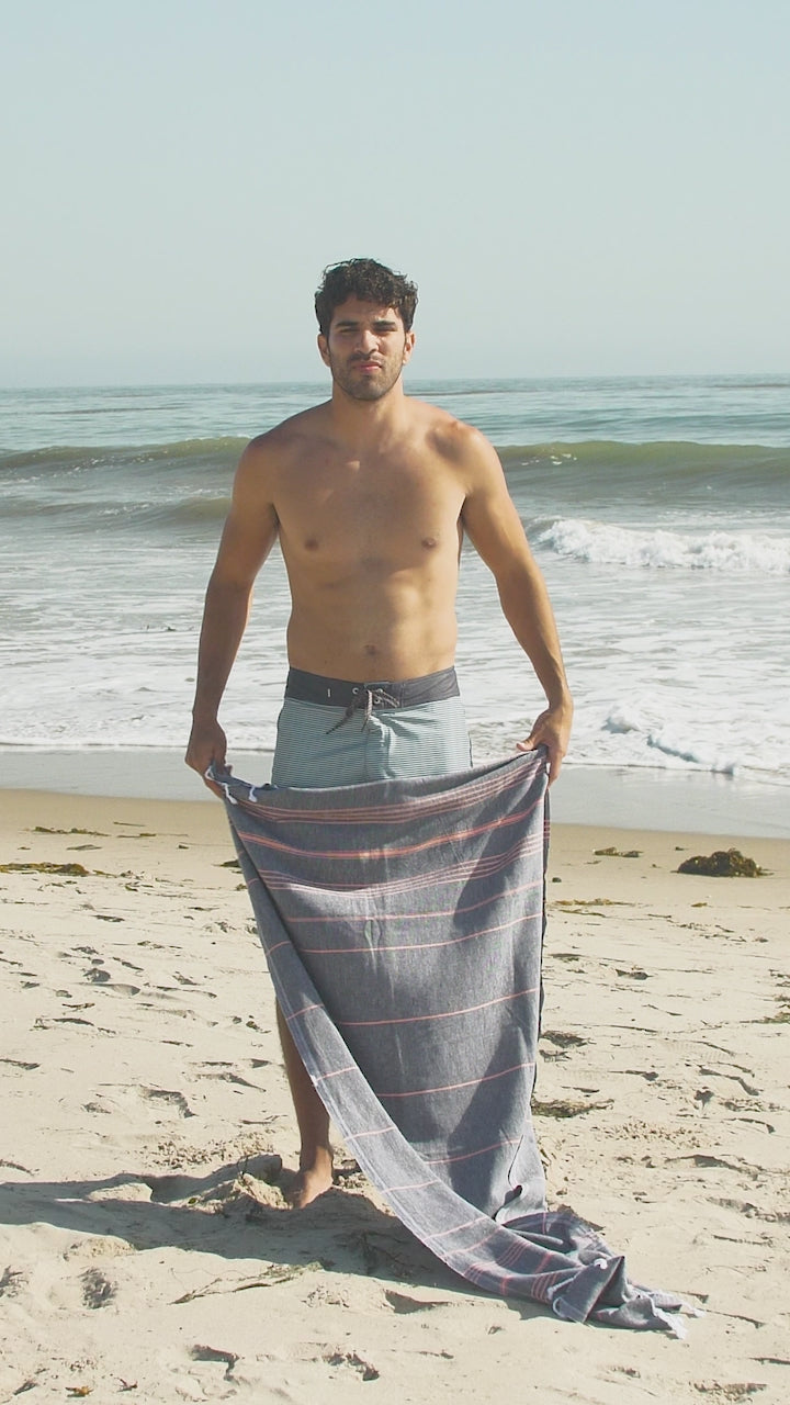 Load video: Essential Turkish Towel