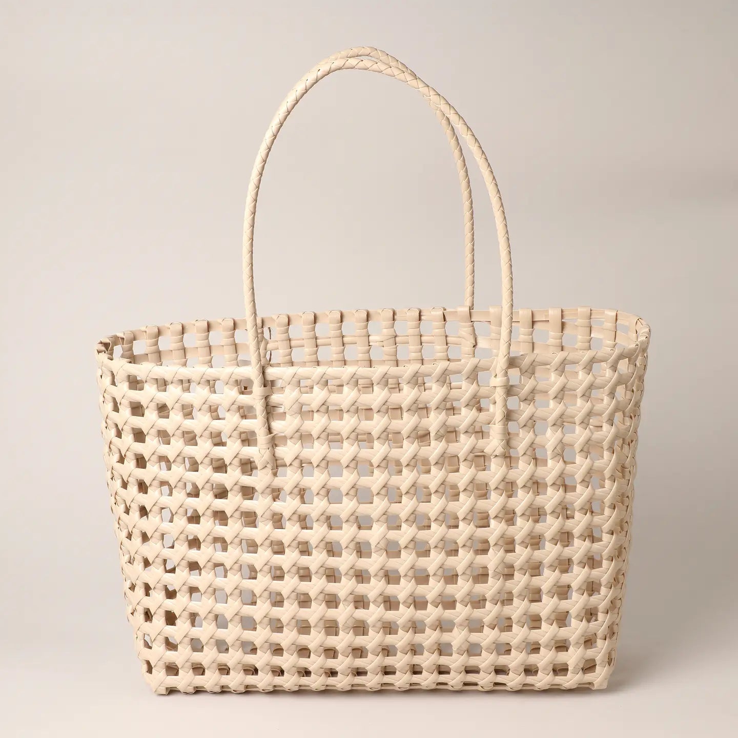 Recycled Plastic Woven Tote Bag - Rivieratowel