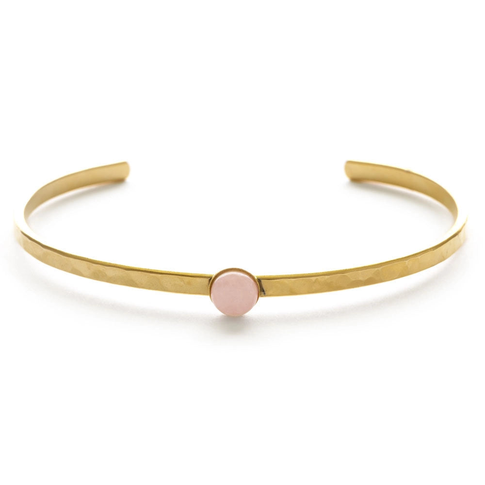 Round Stone Cuffs