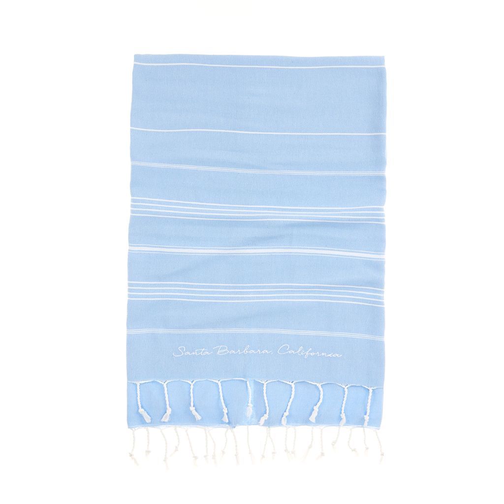 Santa Barbara Embroidered Towel - Rivieratowel