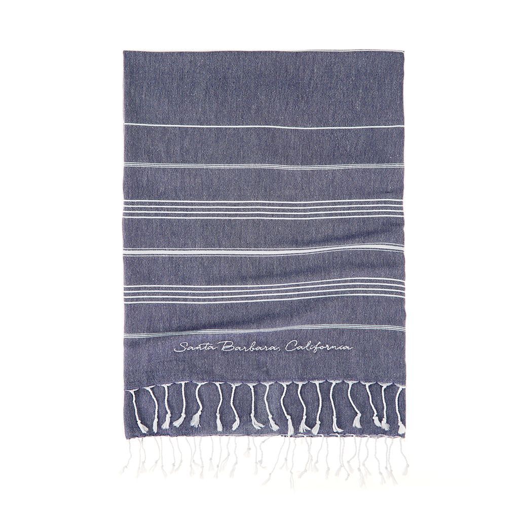 Santa Barbara Embroidered Towel - Rivieratowel