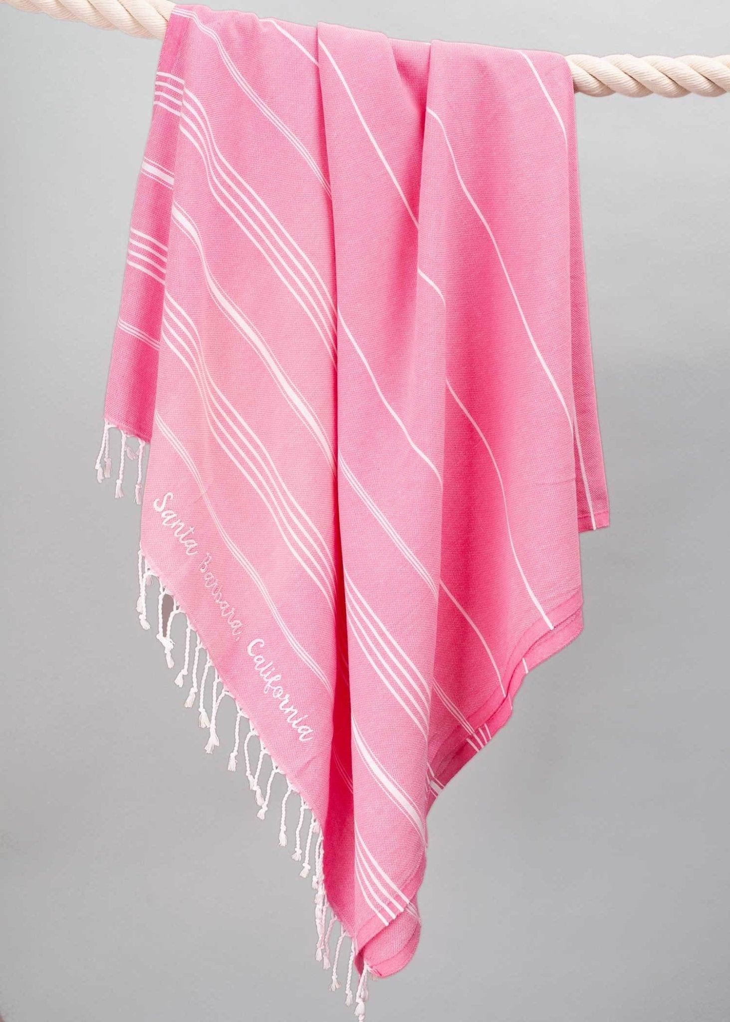 Santa Barbara Embroidered Towel - Rivieratowel